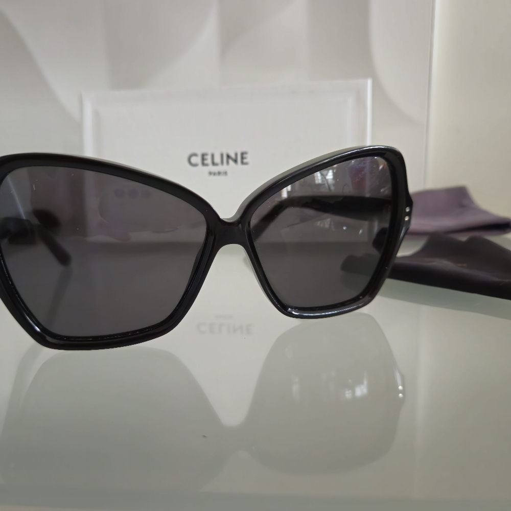 Celine Butterfly Sunglasses Black